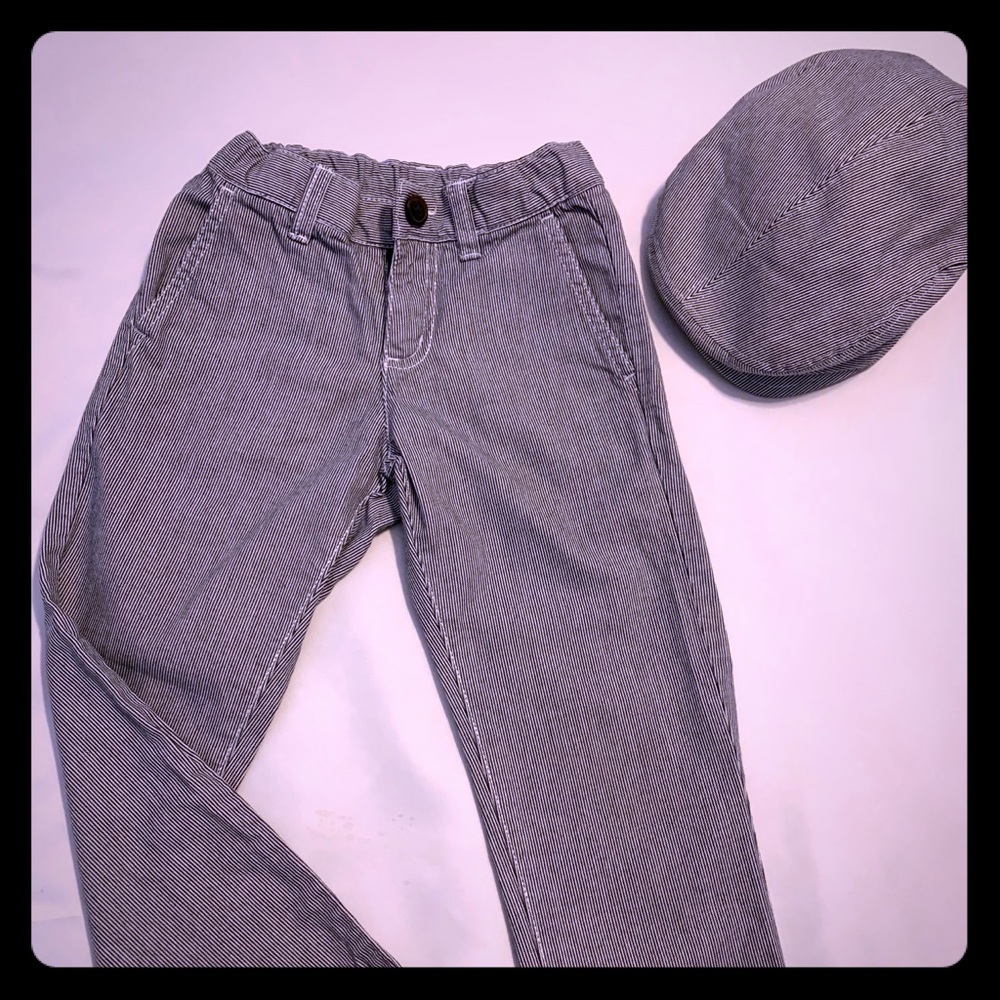 Crazy 8 pants with matching Hat
